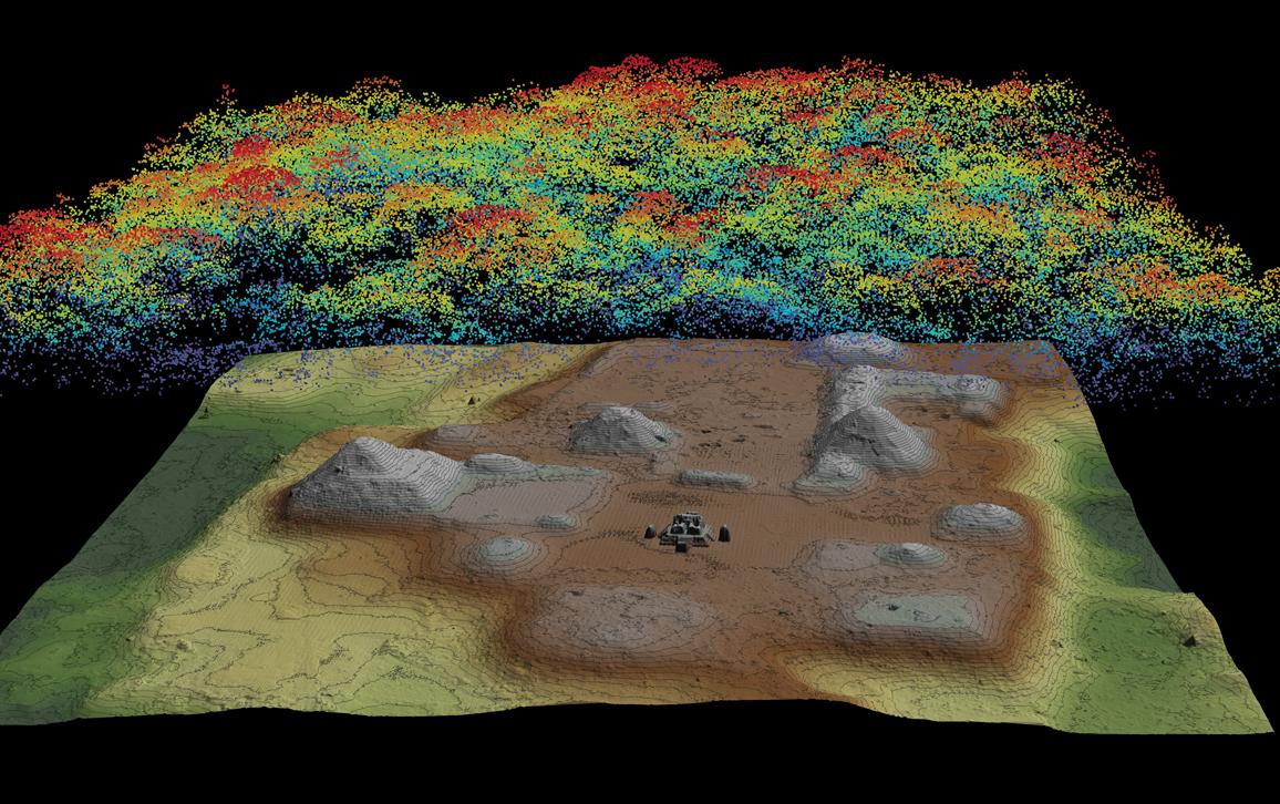 LiDAR point cloud visualization